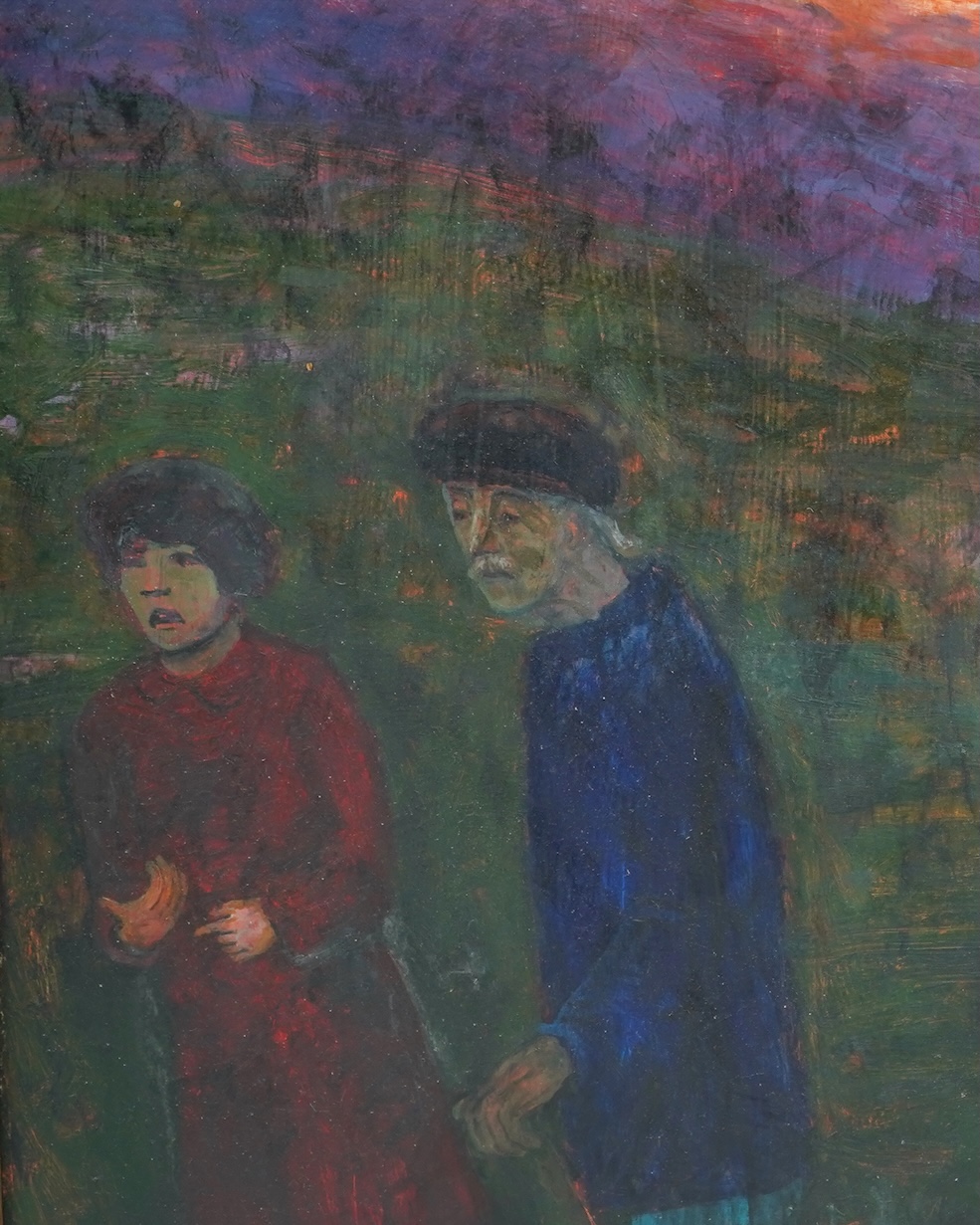 Carel Weight CH, CBE, RA, 1908-1997, 'Nighfall'